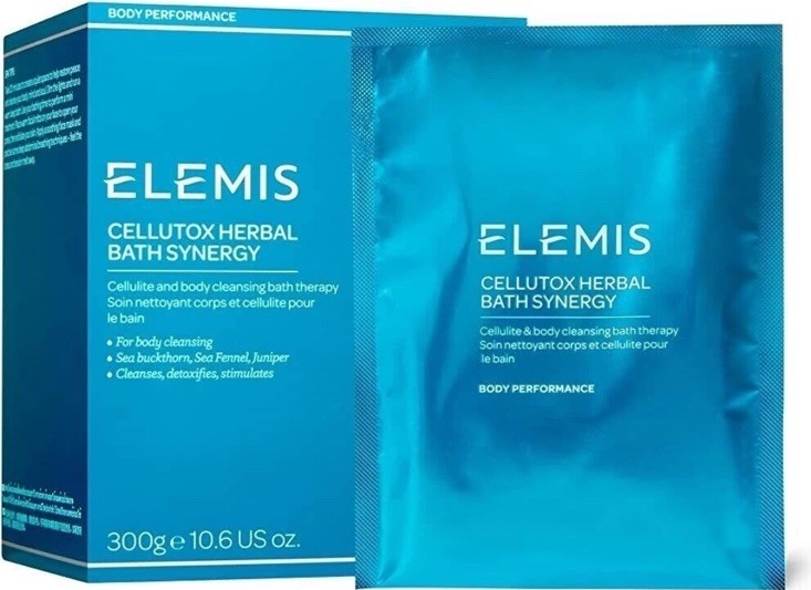 Elemis Cellutox Herbal Bath Synergy 300g/10.6 fl oz 10 Sachets NEW GENUINE