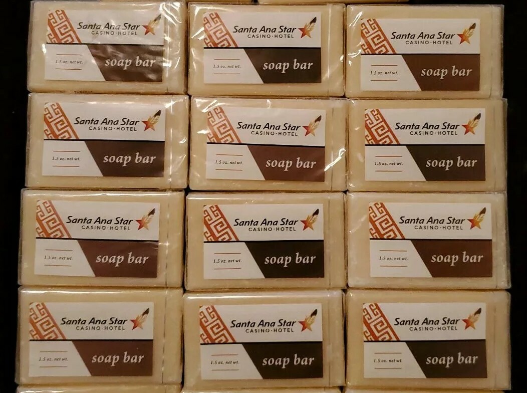 SANTA ANA STAR Hotel & Casino 12 Travel Size Bars 1.5 oz Each Bar Soap