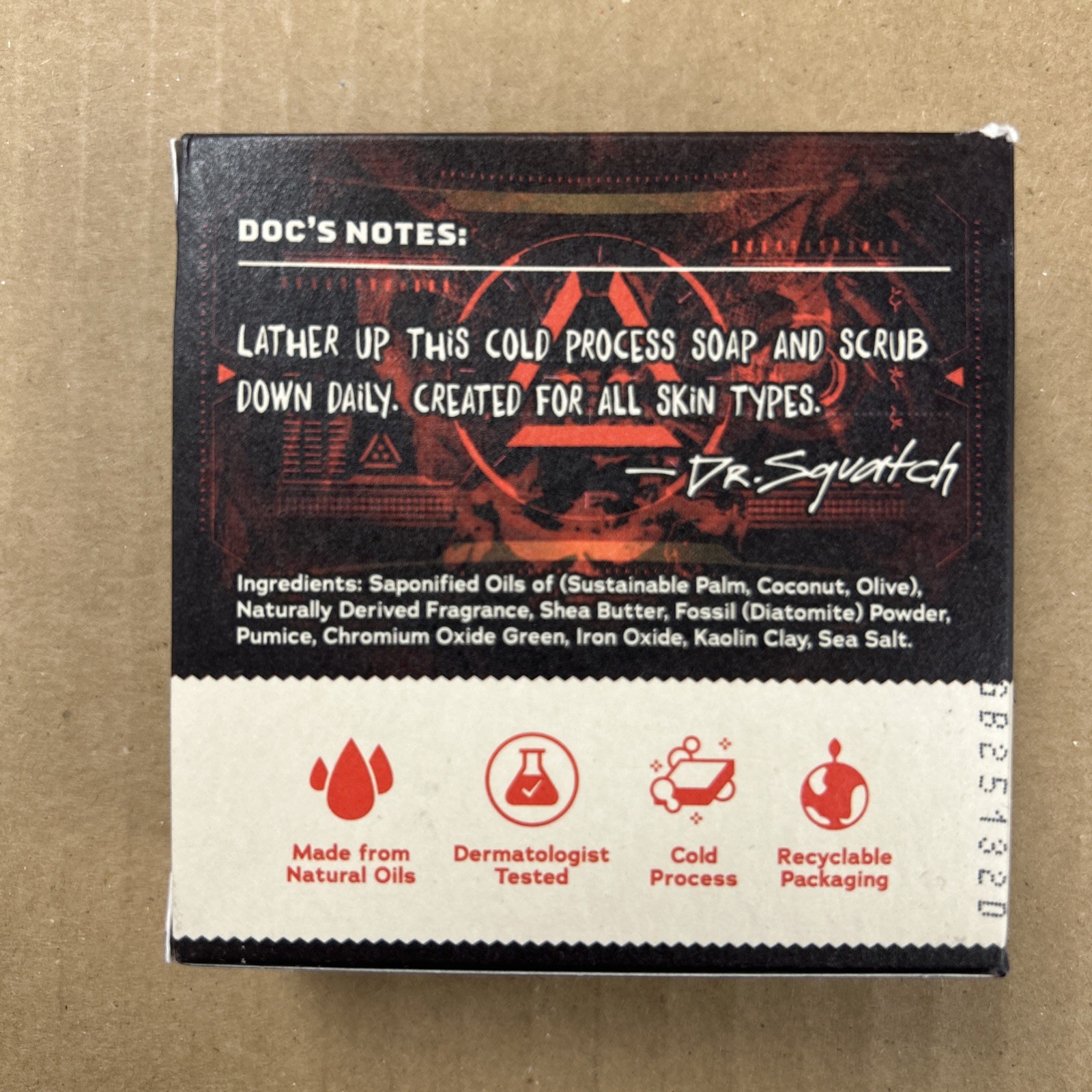 Dr. Squatch PREDATOR PURGE Natural Soap Bar Ltd Ed Predator