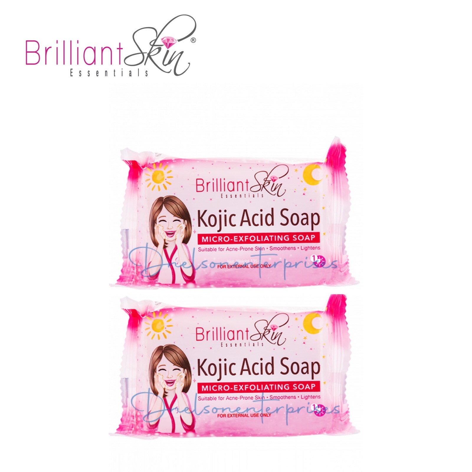 2 Bars Brilliant Skin Essentials Micro-Exfoliating Soap Acne-Prone Skin 135g