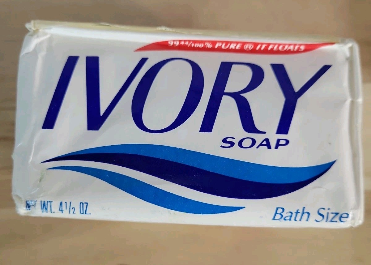 3 Bar Pack Vintage Ivory Soap Bars Bath Size 4.5 oz Each 99.44 % Pure It Floats