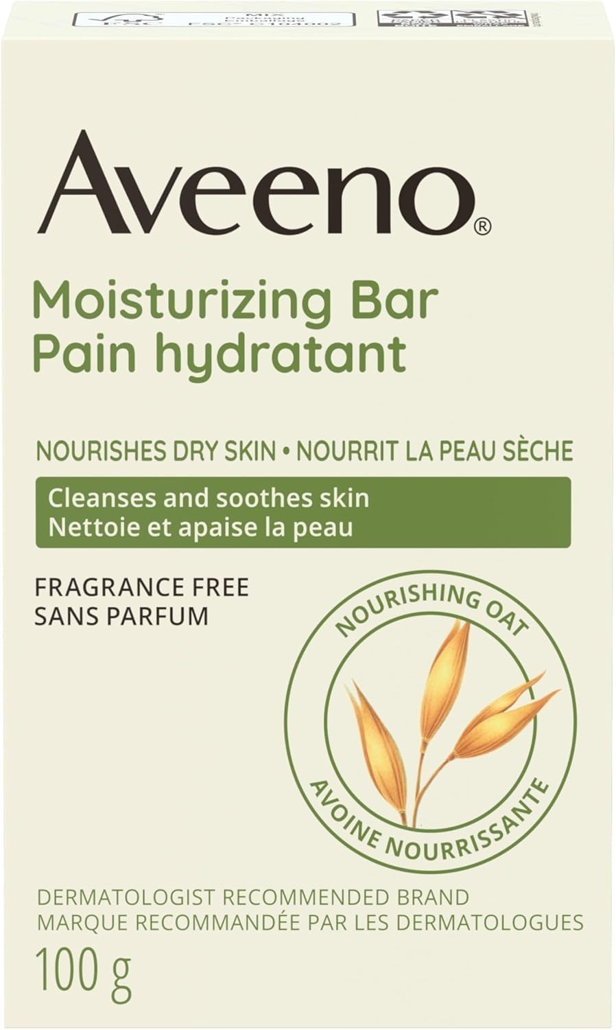 Naturals Moisturizing Bar for Dry Skin 3.5 oz Pack of 12 Unscented