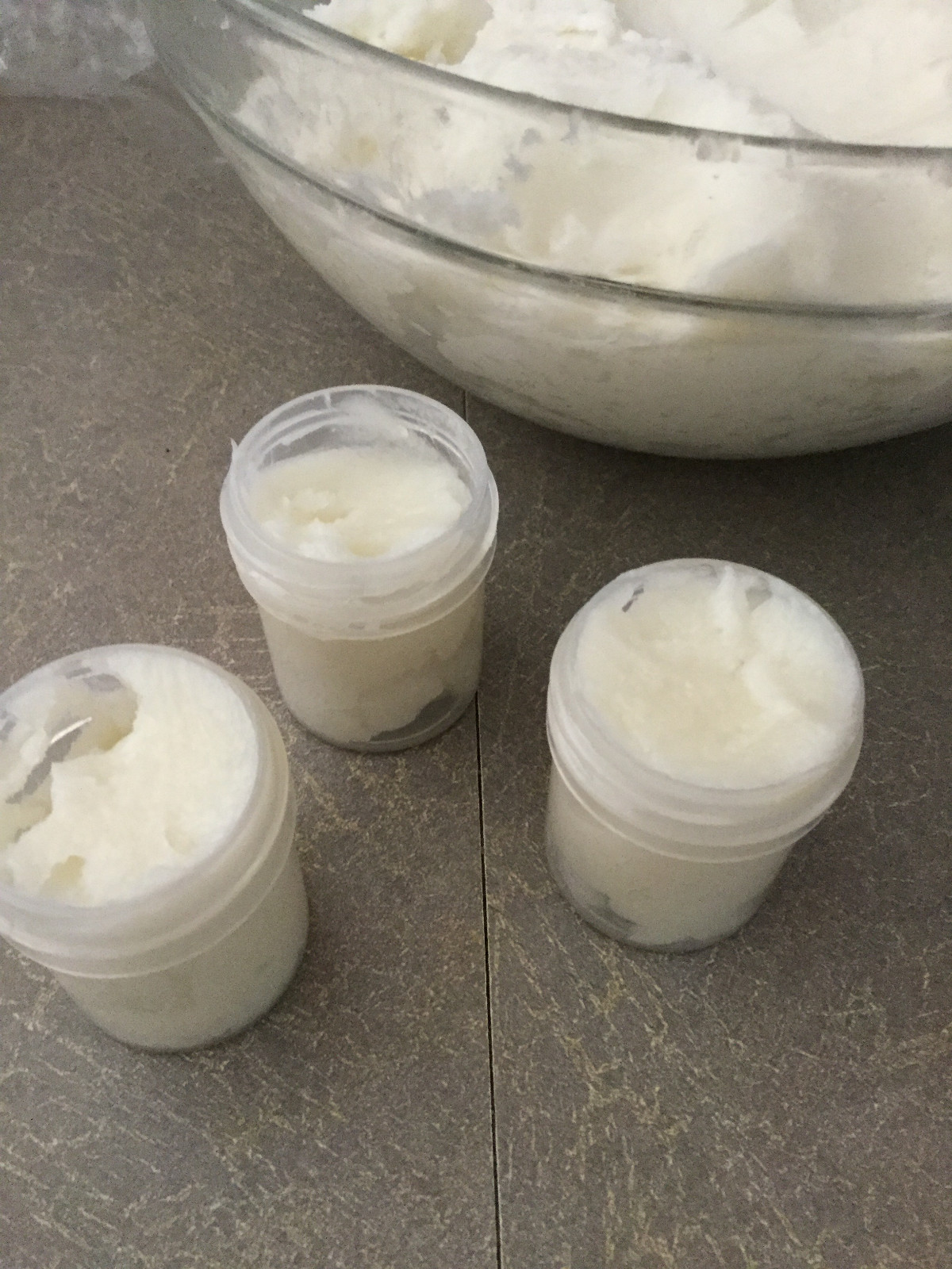 Sample Set of 6 Whipped Shea/Coconut Body Butter, 1/2 oz each