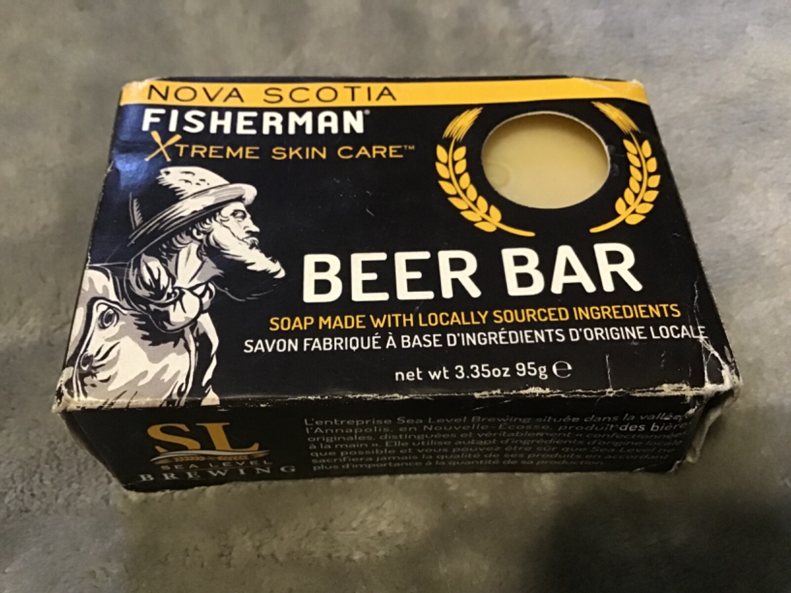 Nova scotia fisherman beer bar xtreme skin care 3.35 oz new