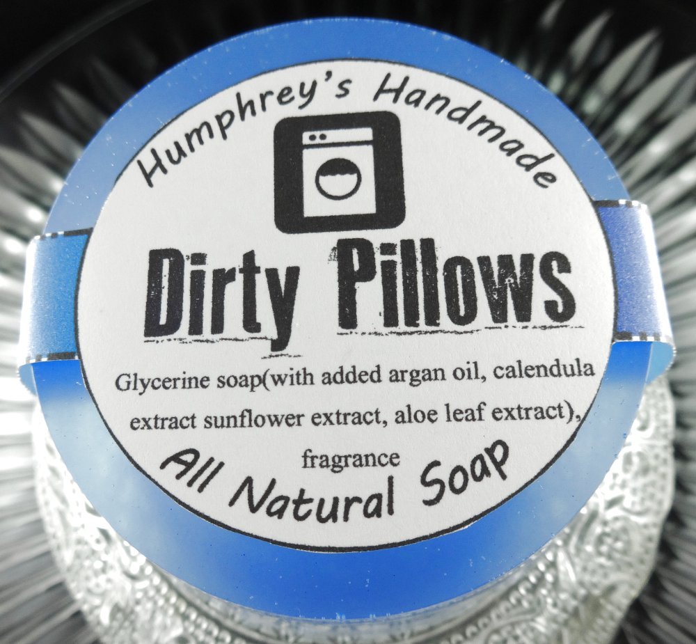 DIRTY PILLOWS Fabric Softener Scent Soap Men’s Beard Wash Shave Unisex Glycerin