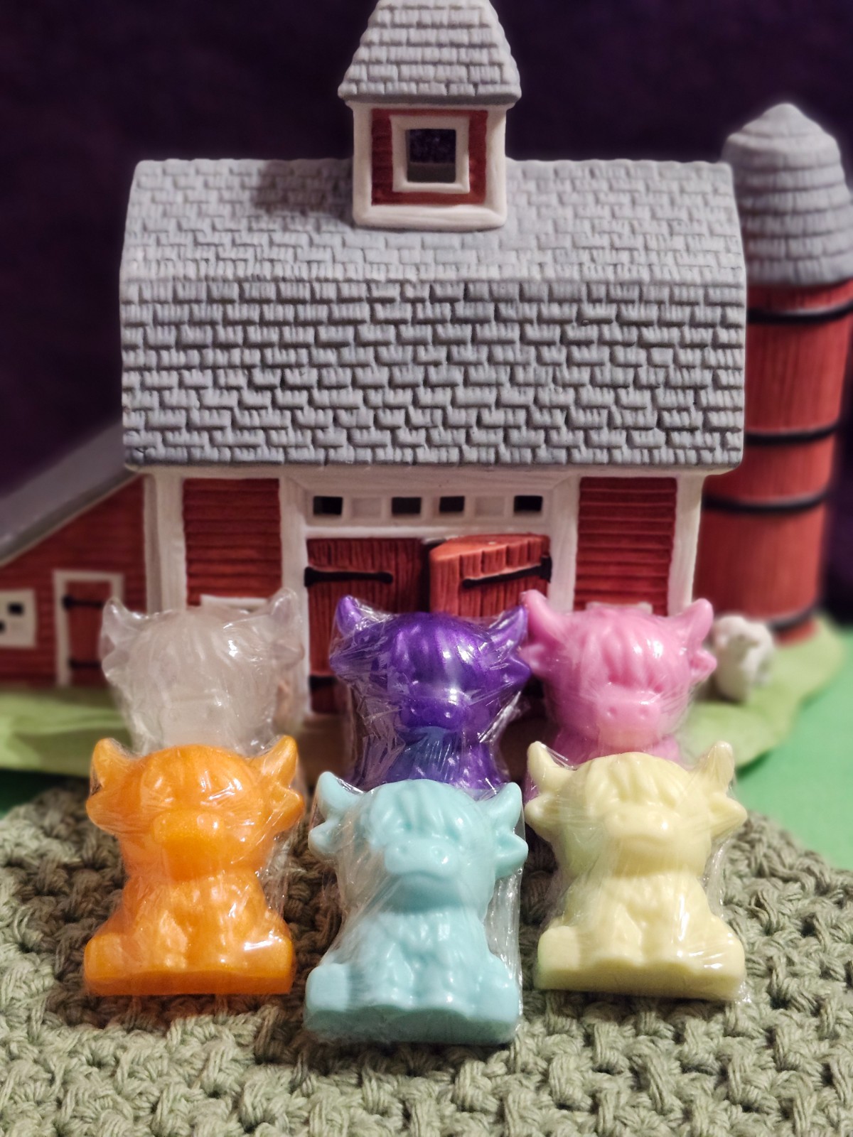 Highland Cow Varity Sample Pack,New, Six Different Scents.