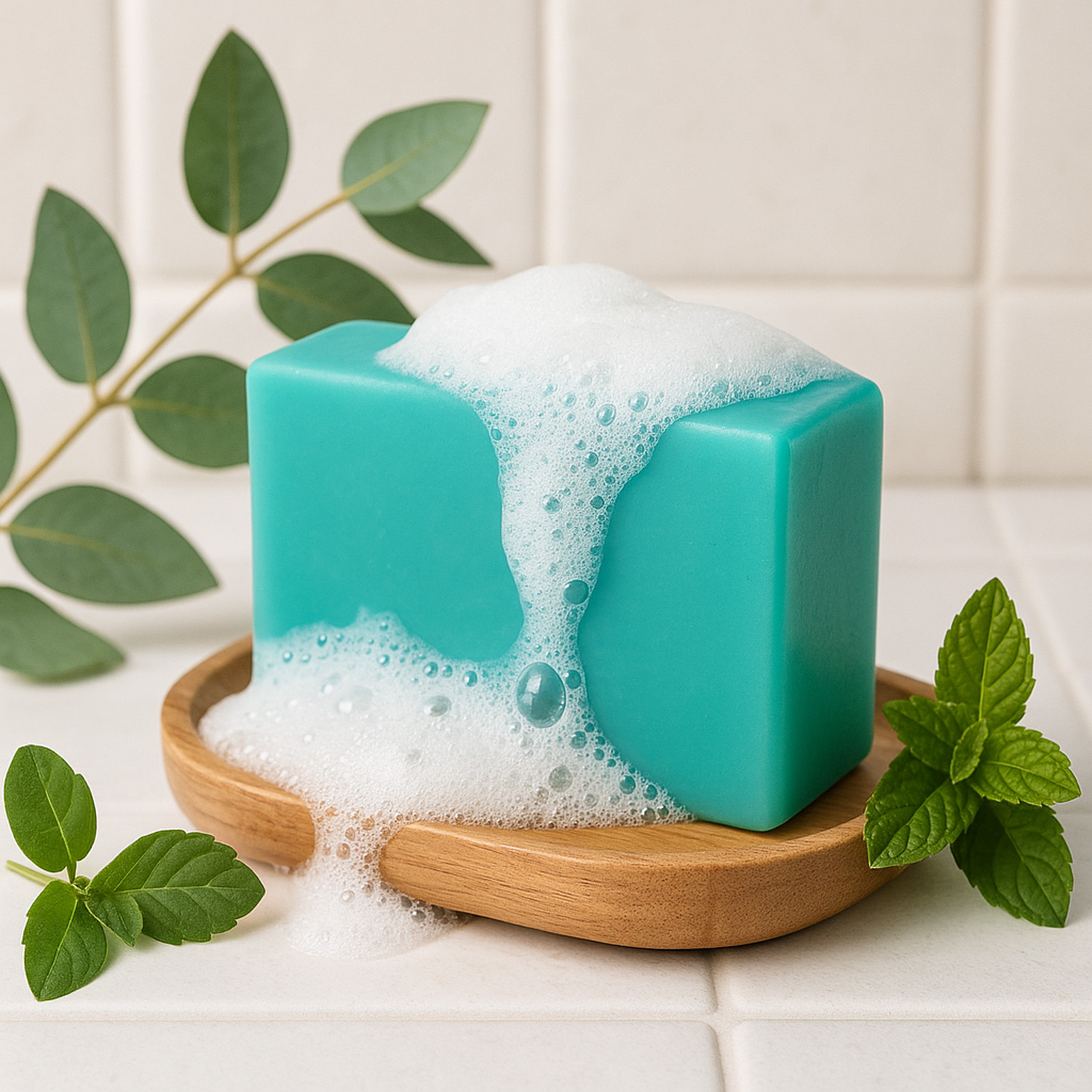 Handmade Soap – Natural Organic Eucalyptus Spearmint Bar
