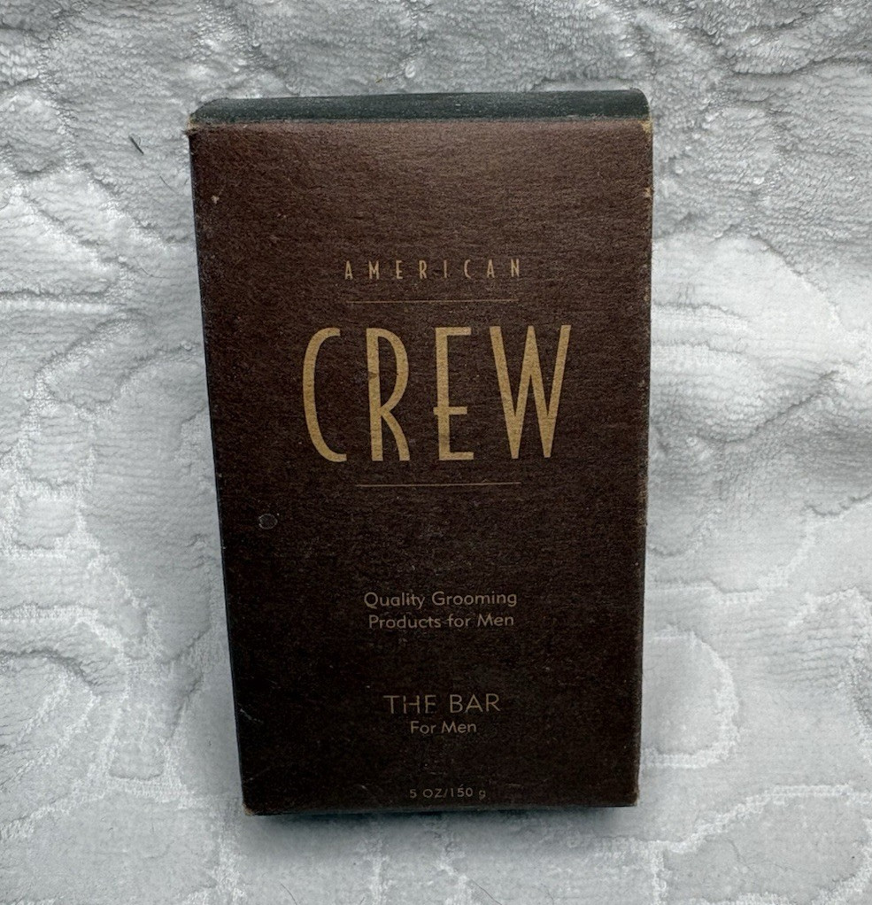 American Crew The Bar for Men Men’s Body Bar Soap, Brown, 5 oz