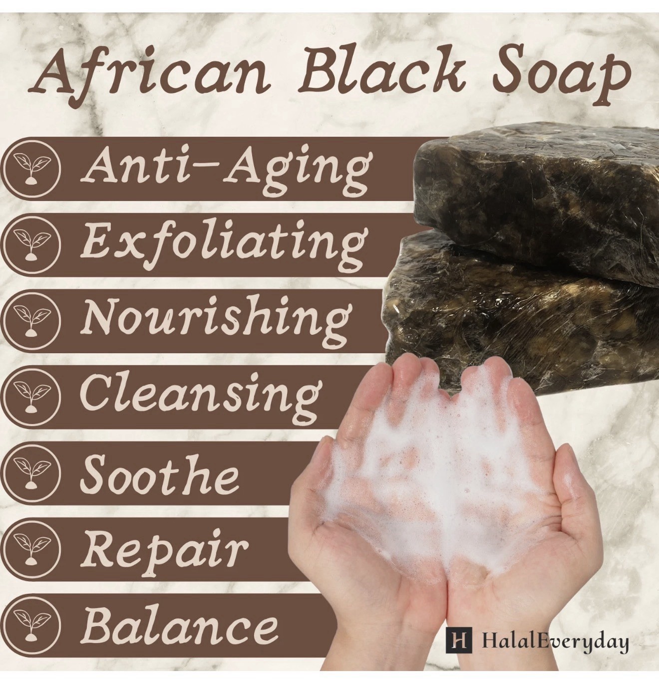 5 Pound Raw African Black Soap Organically Sourced Unrefined Pure Natural Ghana