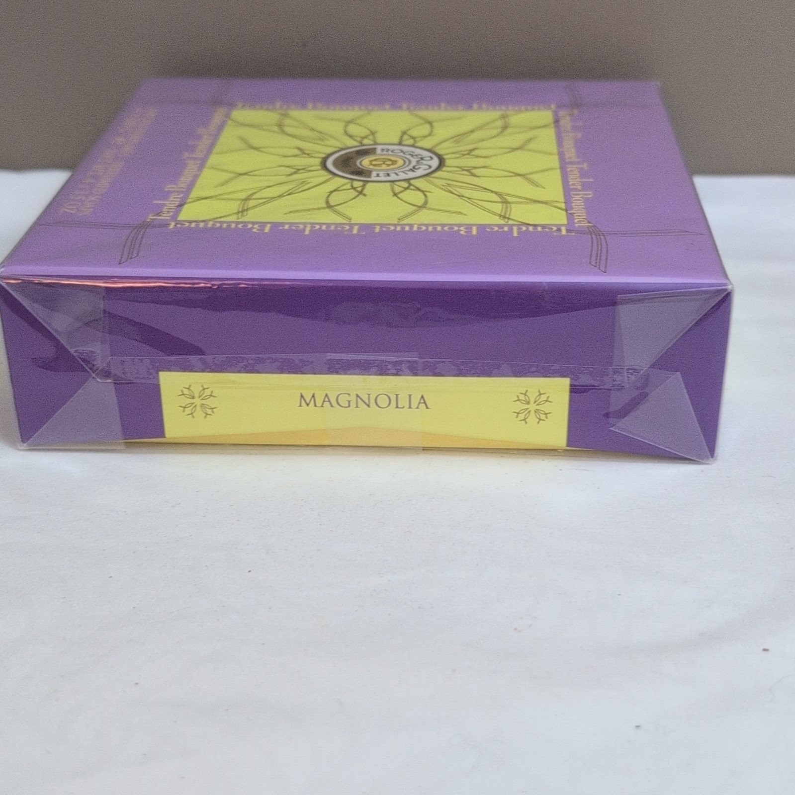 Vintage Roger & Gallet Tendre Bouquet Soap Set 4x100g Paris France Late 1980s