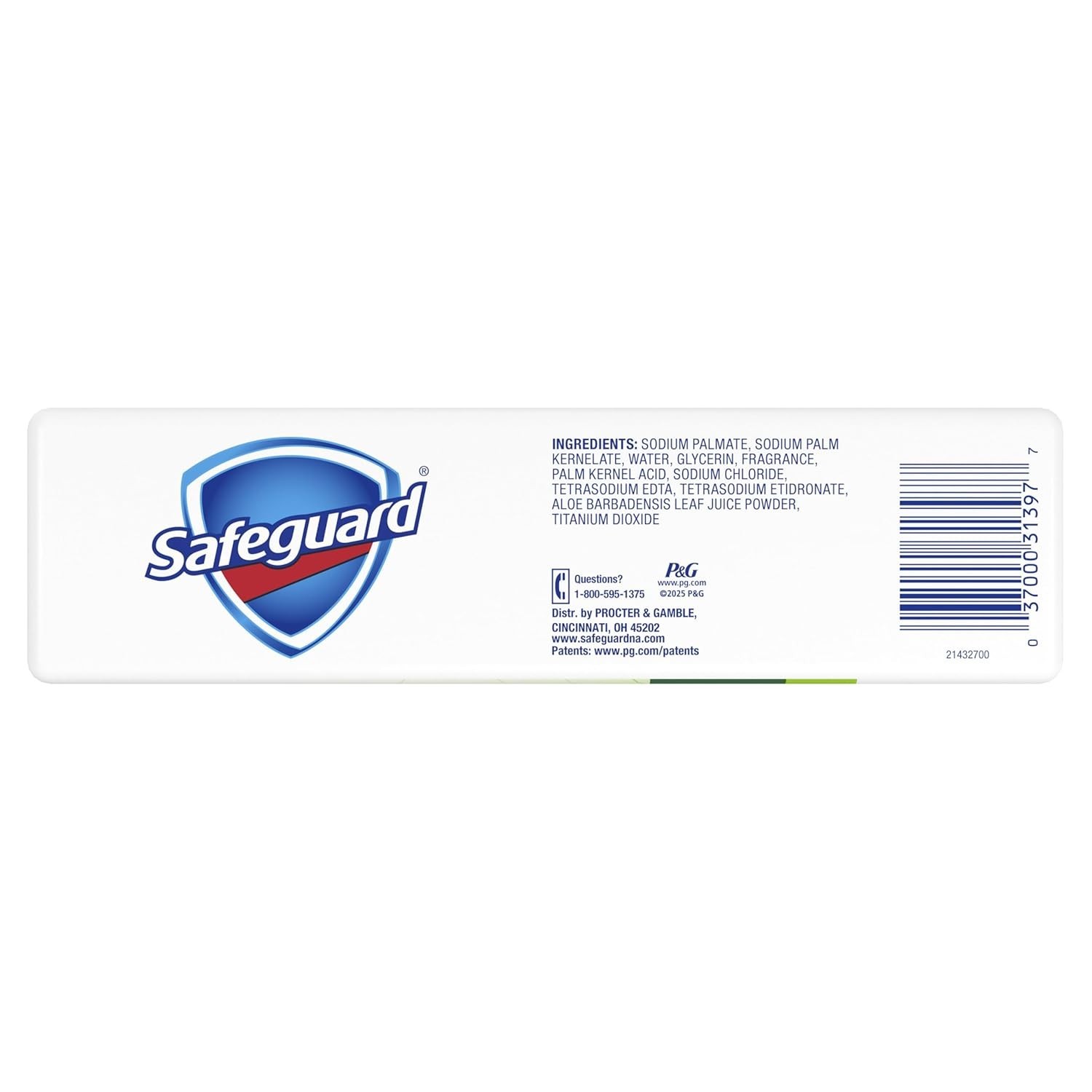 Safeguard Bath Bar Soap, Fresh Clean Scent with Aloe, 3.2 oz (8 Count)