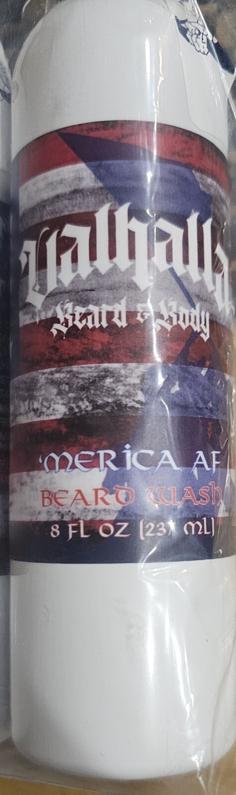 Valhalla Beard & Body Soap Merica AF Beard Wash New