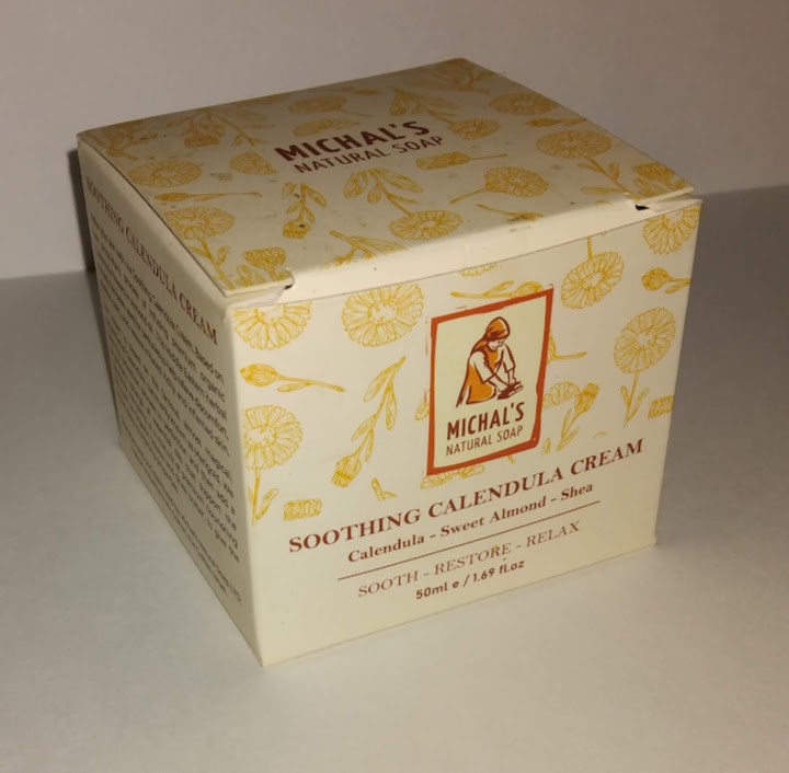 MICHAL’s Natural Soap; Soothing Calendula, Almond and Shea Cream; 1.69oz- NIP