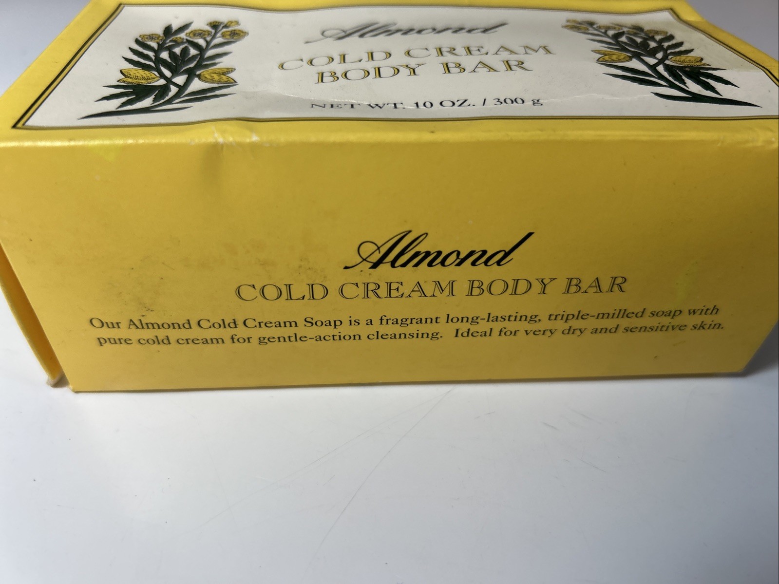 Caswell Massey Almond Cold Cream Soap 10 oz 300g NEW SEALED