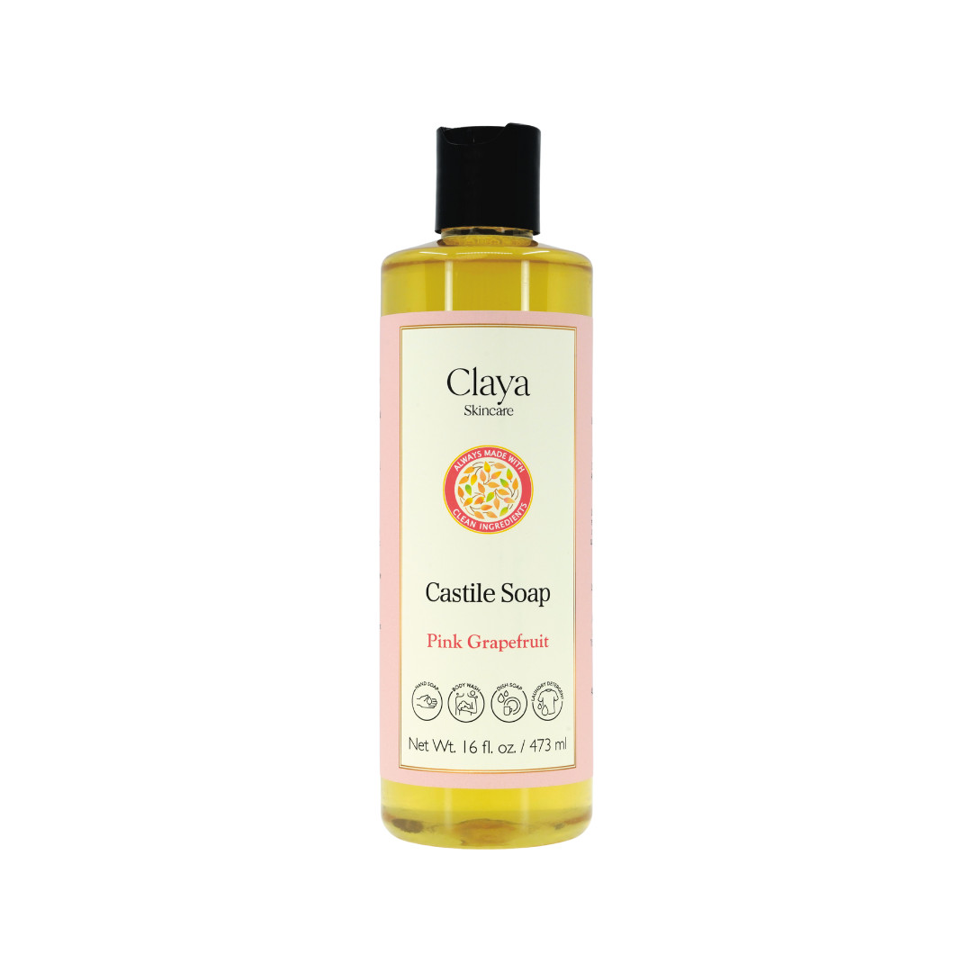 Liquid Castile Soap (Disc Cap) – Organic Ingredients, Gentle For Sensitive Skin