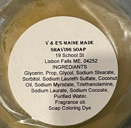 Glycerin shaving soap – Patchouli Sandalwood