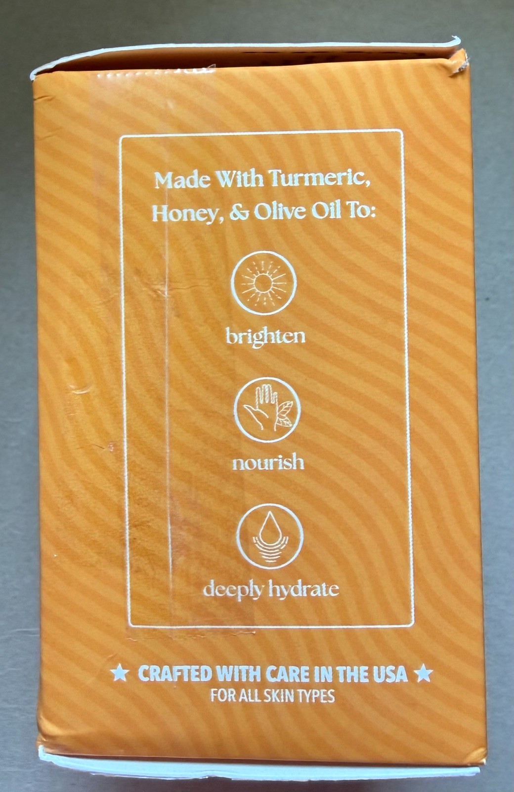 Provence Essentials Turmeric Honey Moisturizing Bar Soap Set 3 Bars 5 oz Each