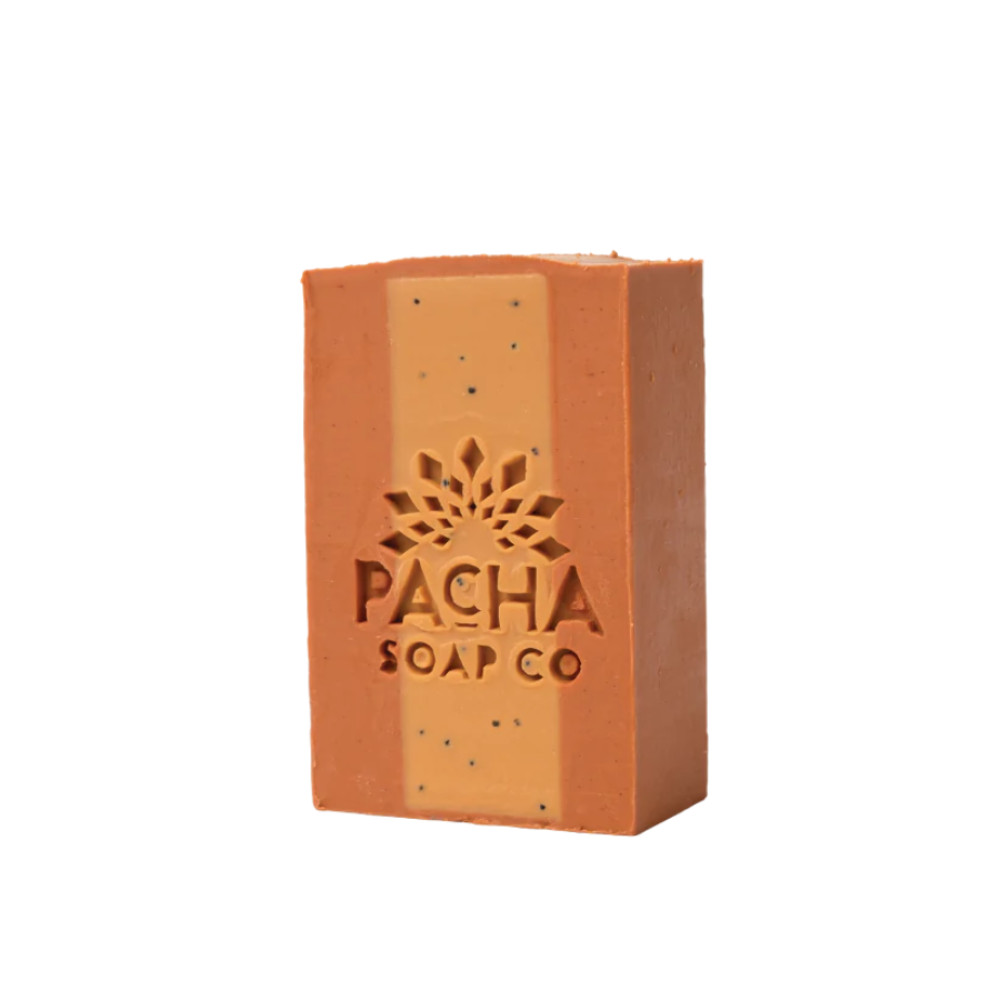 Coconut Papaya Bar Soap | 4 oz | Pacha Soap Company