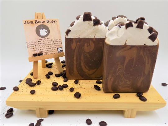 Coffee Handmade Bar Soap / Java Bean / Latte Coffee Soap