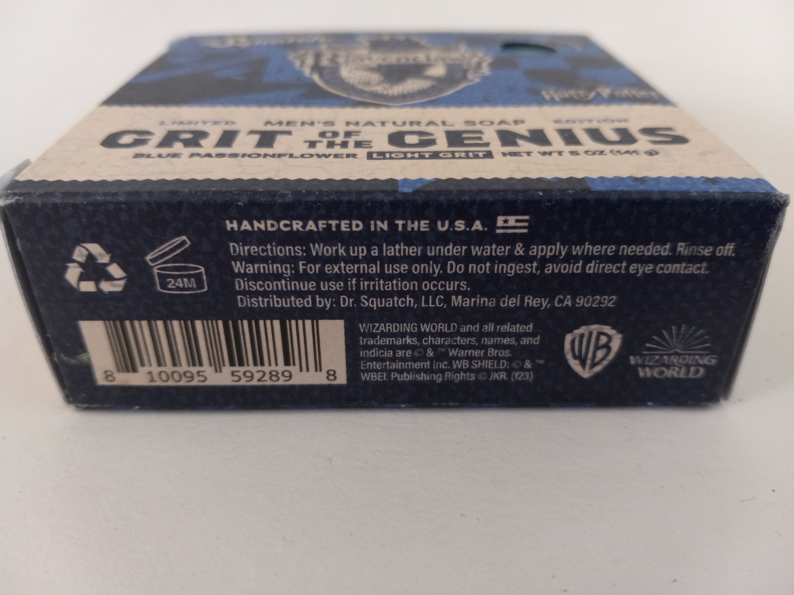 Dr. Squatch Bar Soap Harry Potter Hufflepuff/Slytherin/Ravenclaw Limited Edition