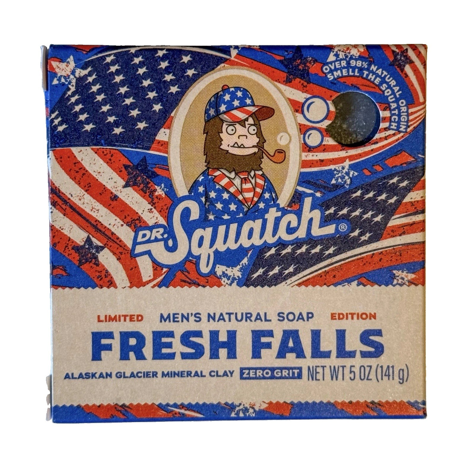 Dr. Squatch Fresh Falls Men’s Natural Soap (2 Pack) – Limited Edition