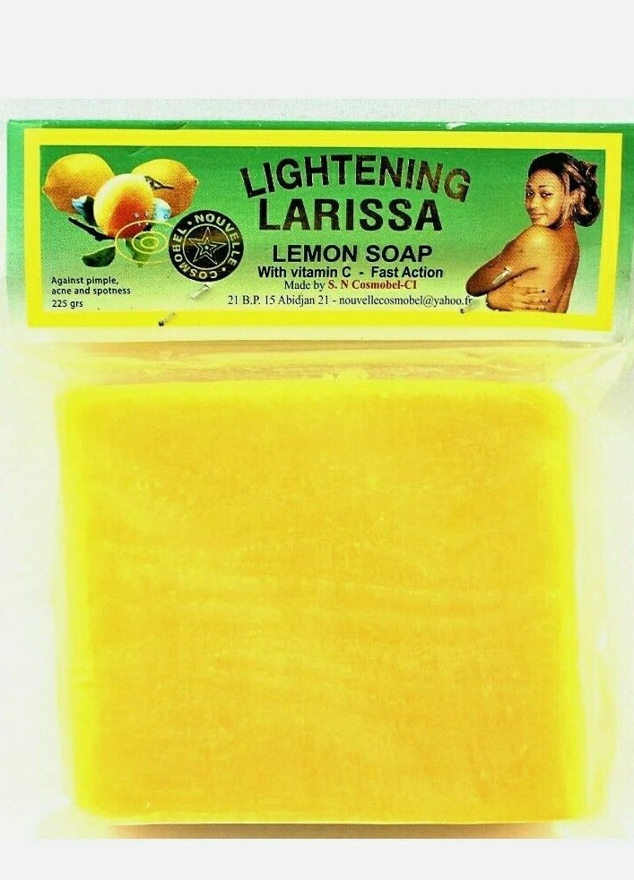 NEW larissa LEMON Beauty Soap Vitamin C, 225g, Nona ALL SKIN ~ FAST SHIPPING