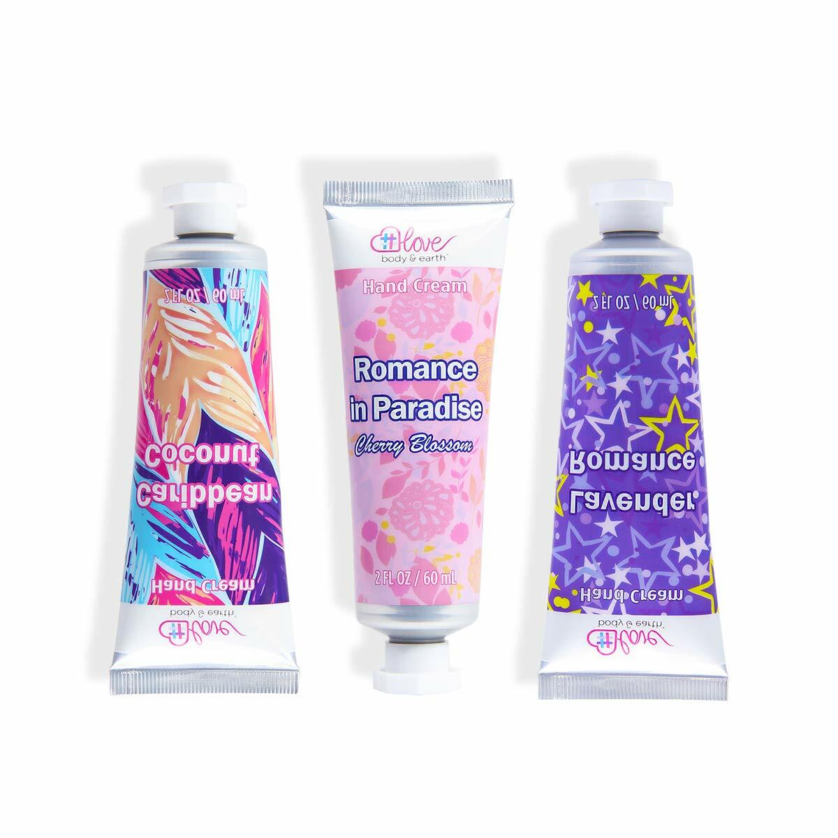 Shea Butter Hand Lotion – Body & Earth Hand Cream with Argan Oil and Glycerin