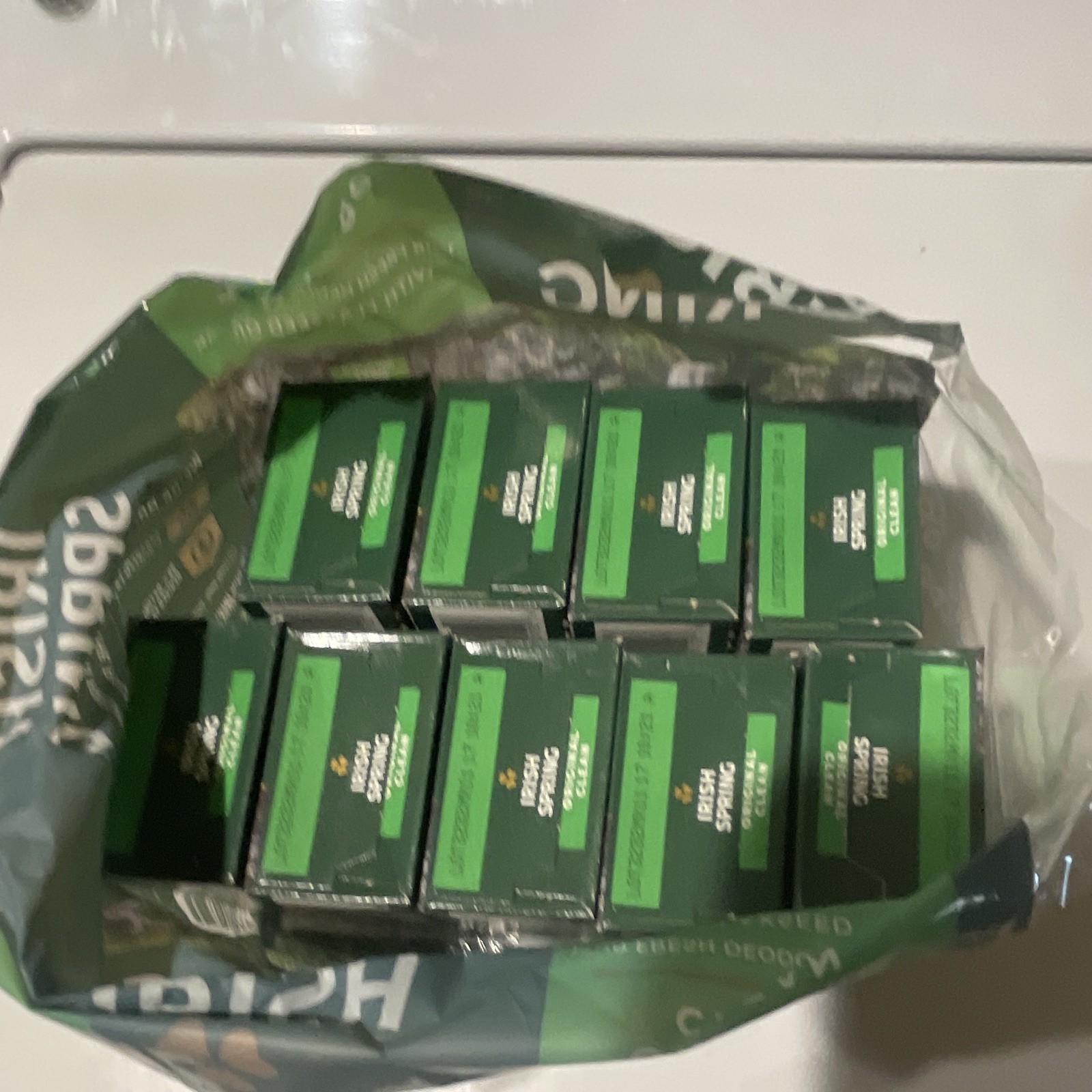 Irish Spring Original Clean Deodorant Soap Bar Flaxseed Oil 4.5 oz Multipack-9