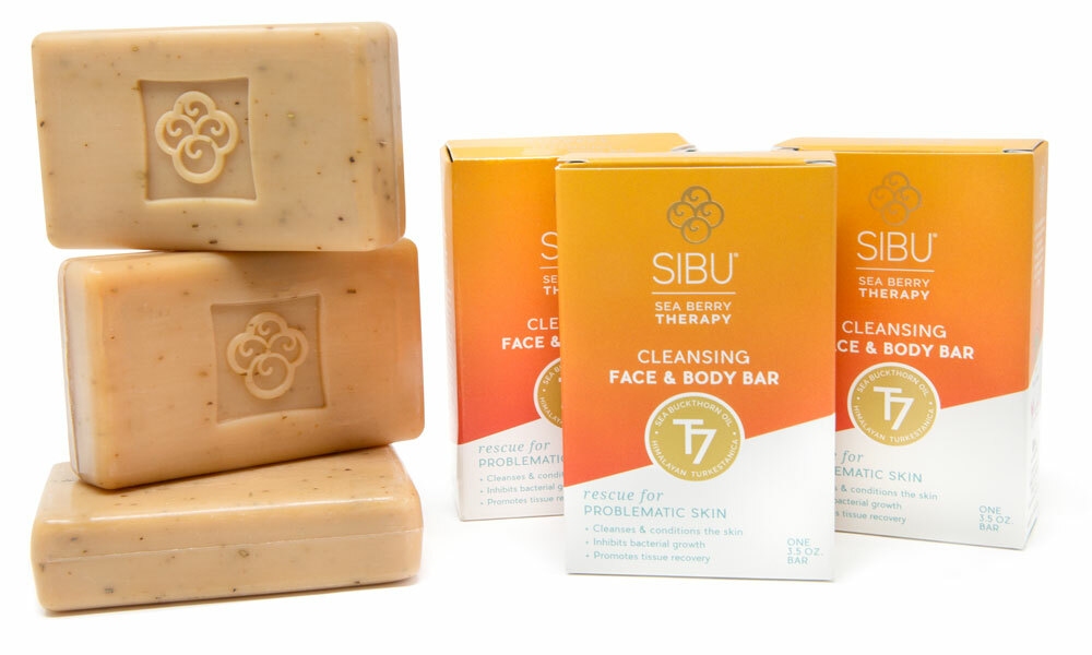 SIBU Beauty Cleansing Face & Body Bar, 3pk