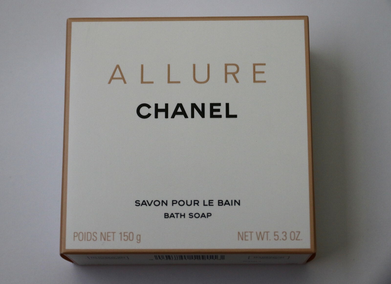 CHANEL Allure Perfumed Bath Bar Soap 5.3 oz 150 g Boxed Original Sealed Rare New