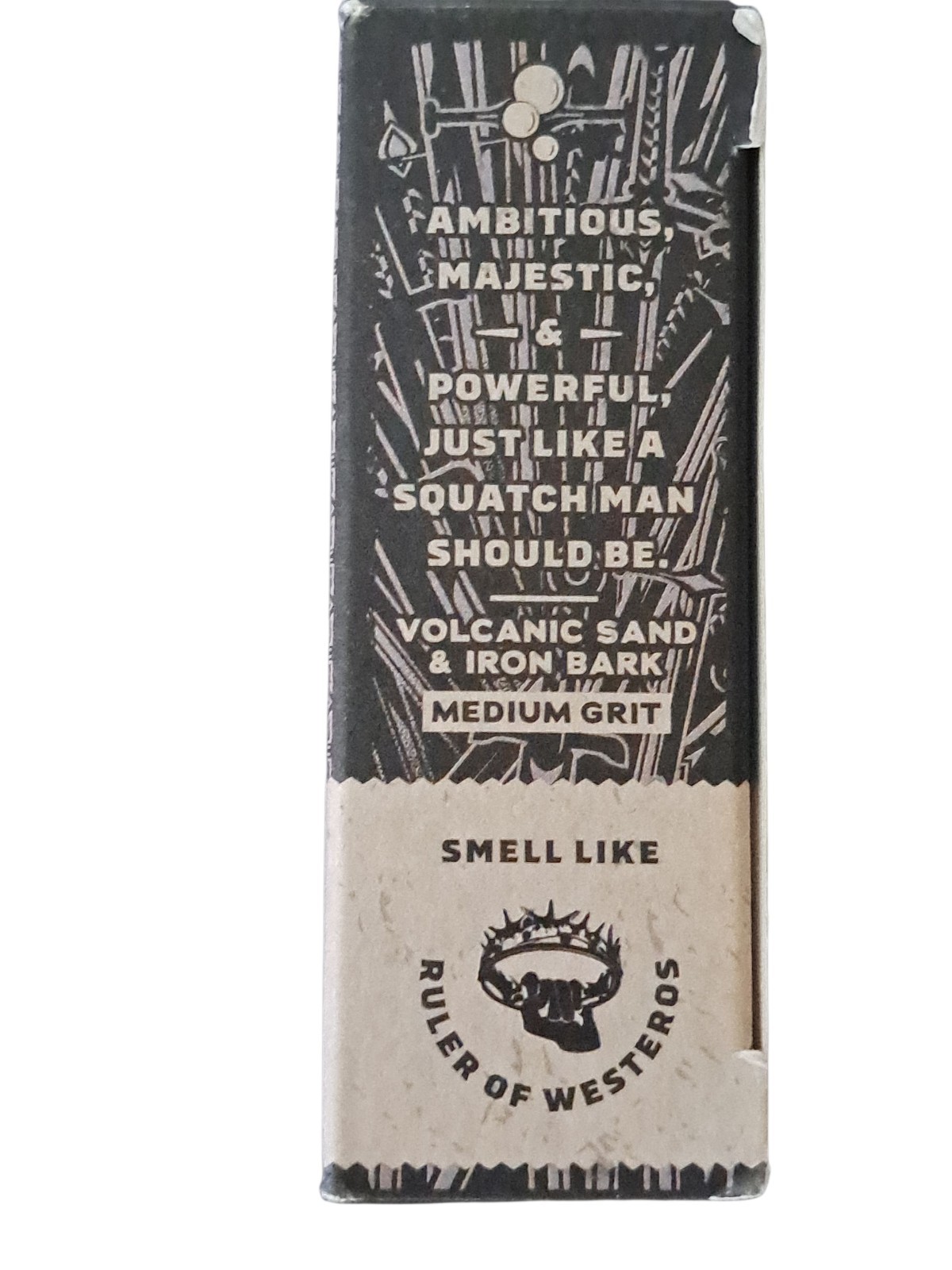 3 -DR. SQUATCH Men’s All Natural Bar Soap – Thousand Sword Scrub – 5oz (NEW)