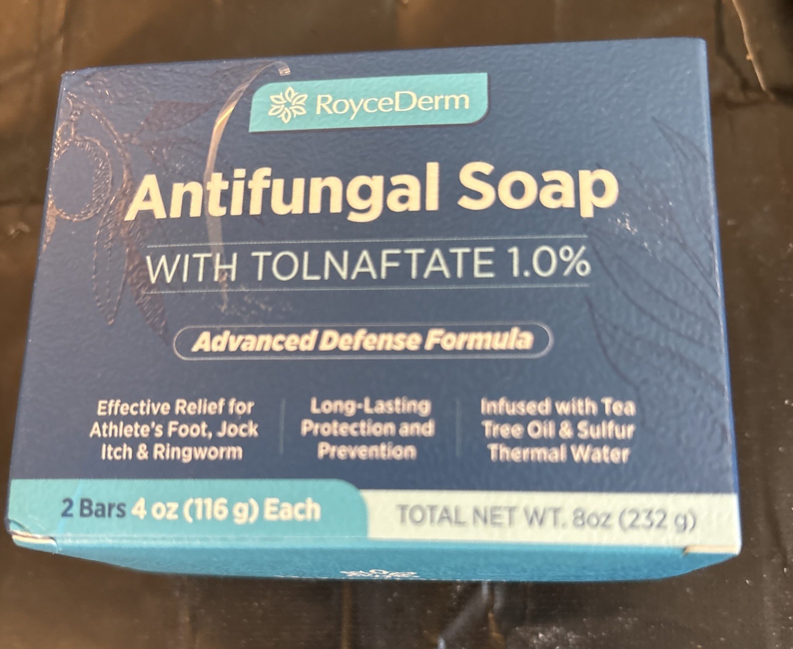 Roycederm Antifungal Soap for Men & Women: Medicated tolnaftate infused