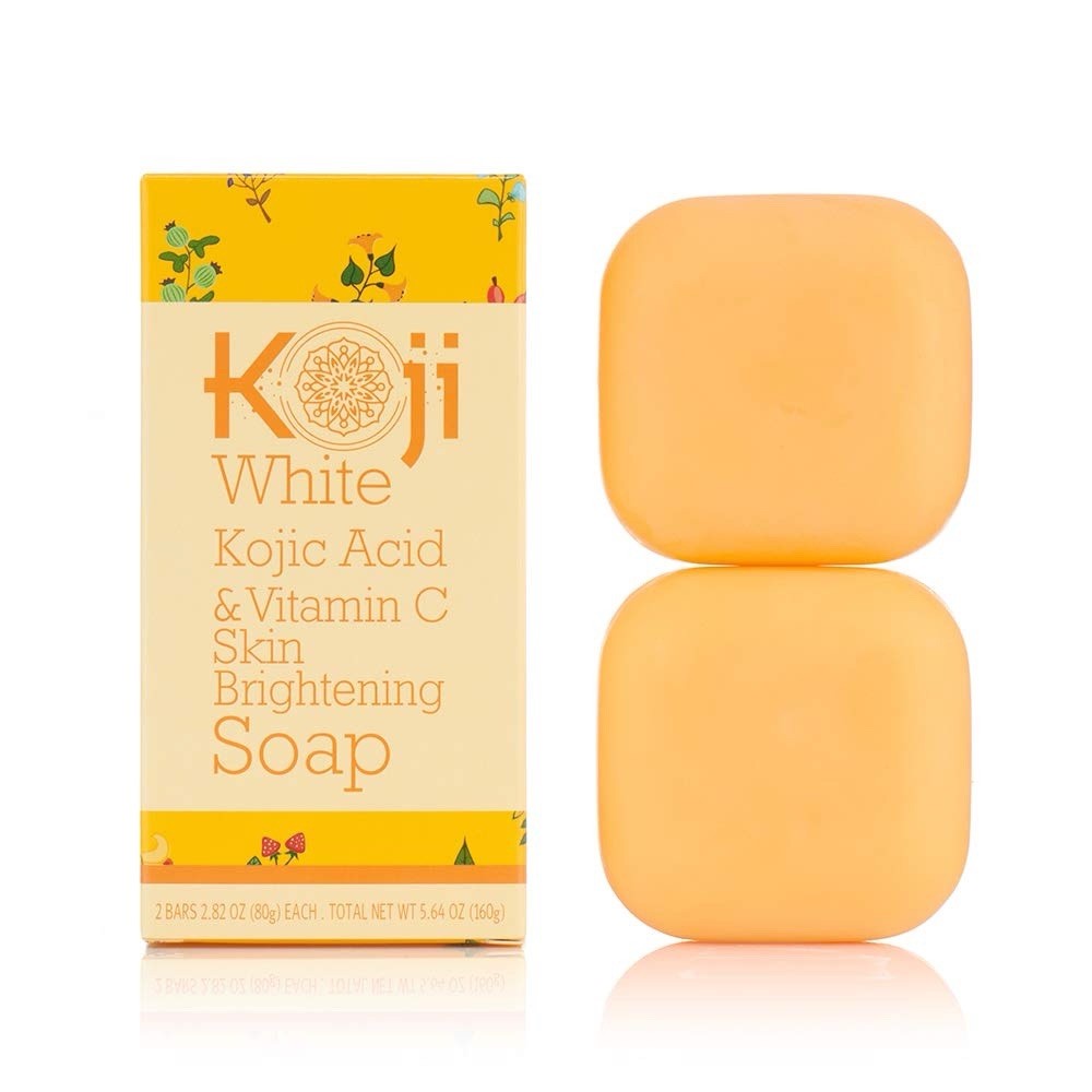Koji White Kojic Acid Vitamin C Brightening Soap 2 Bars