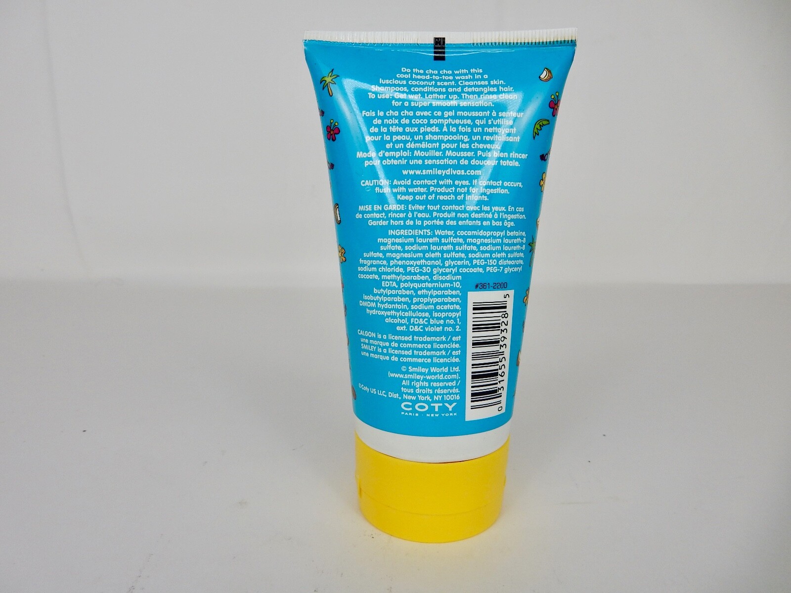 CALGON SMILEY CHA CHA CHICA HAIR & BODY WASH 5 OZ *RARE*