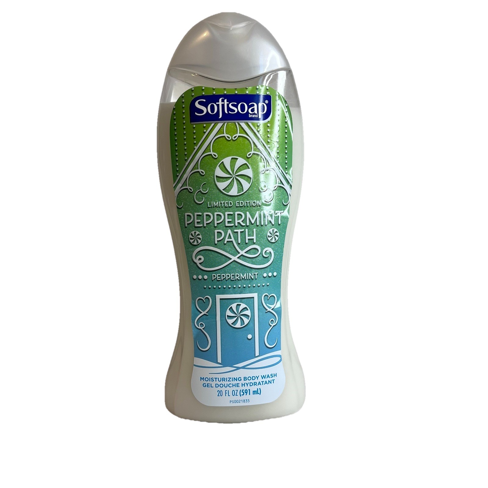 SoftSoap Peppermint Path Limited Edition Moisturizing Body Wash 20 Fl Oz Christm