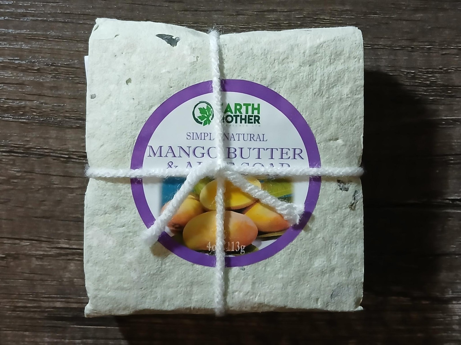 Mango Butter & Aloe Soap 4 oz (113 g) Barbados Caribbean