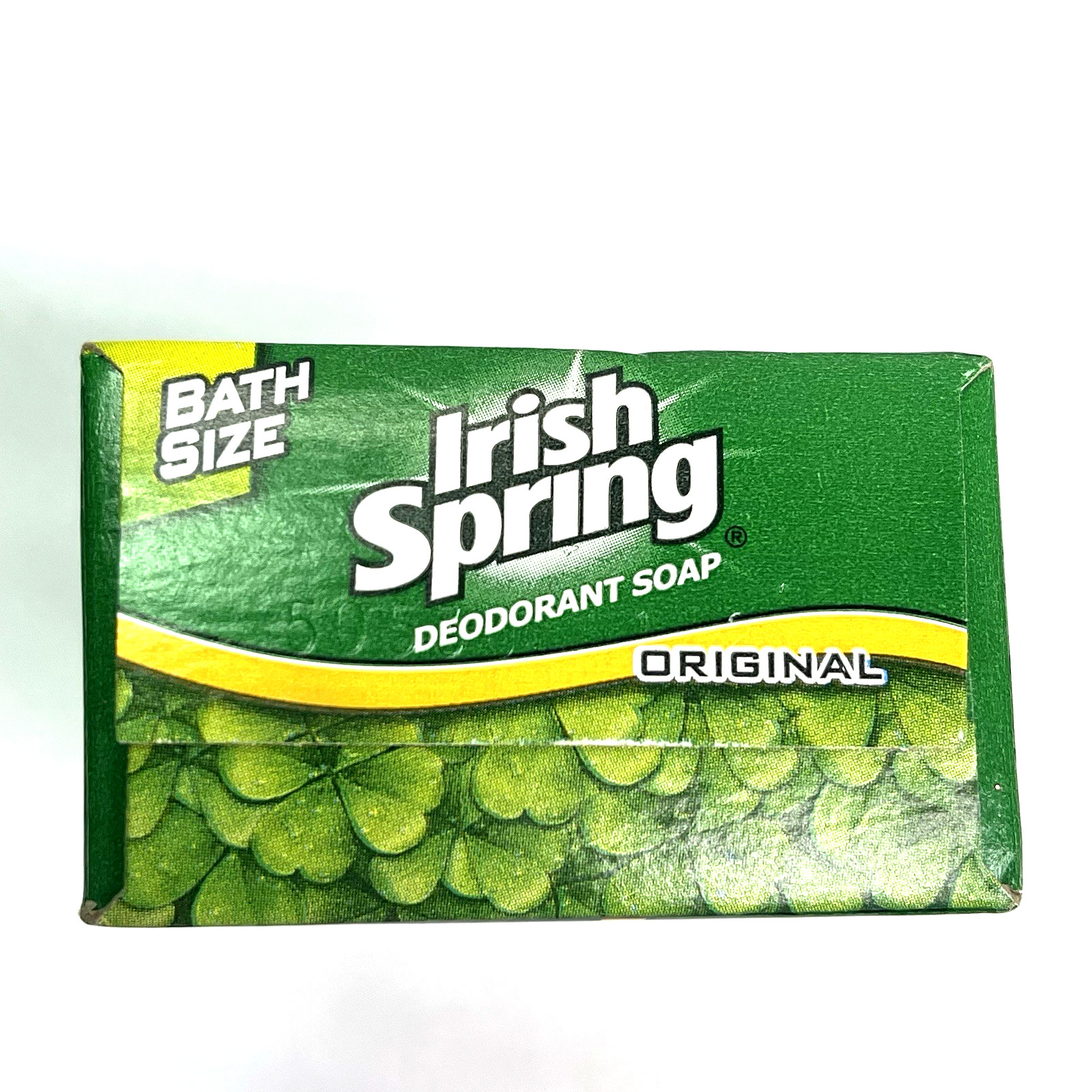 Vintage Irish Spring Bar Soap Original Scent 4 Oz ea No Flaxseed Oil Lot of 5