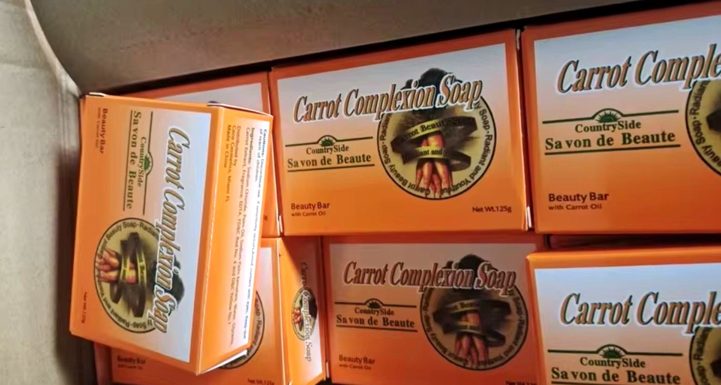 CountrySide Carrot Complexion Soap Beauty Bar w/ Carrot Oil, 4.25 oz