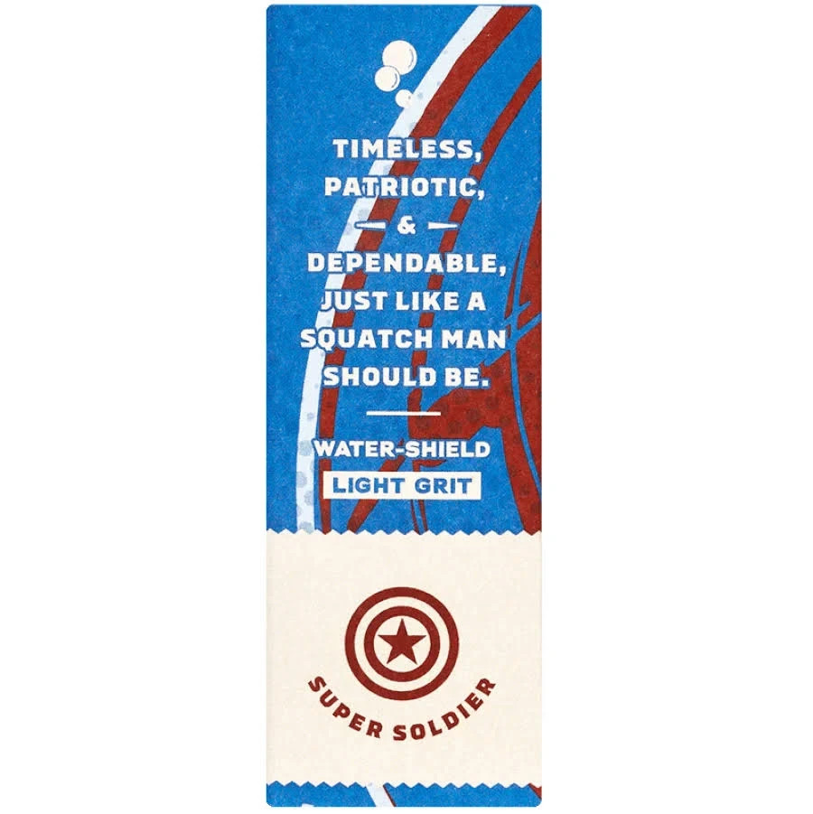 NIB~ Dr Squatch Marvel Soap Bar Liberty Lather Captain America 5 oz Mens AX3