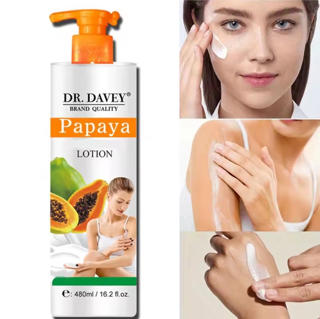 ROUSHUN Papaya Extract Moisturizing Body Bar Soap Orange Face/Hands/Body