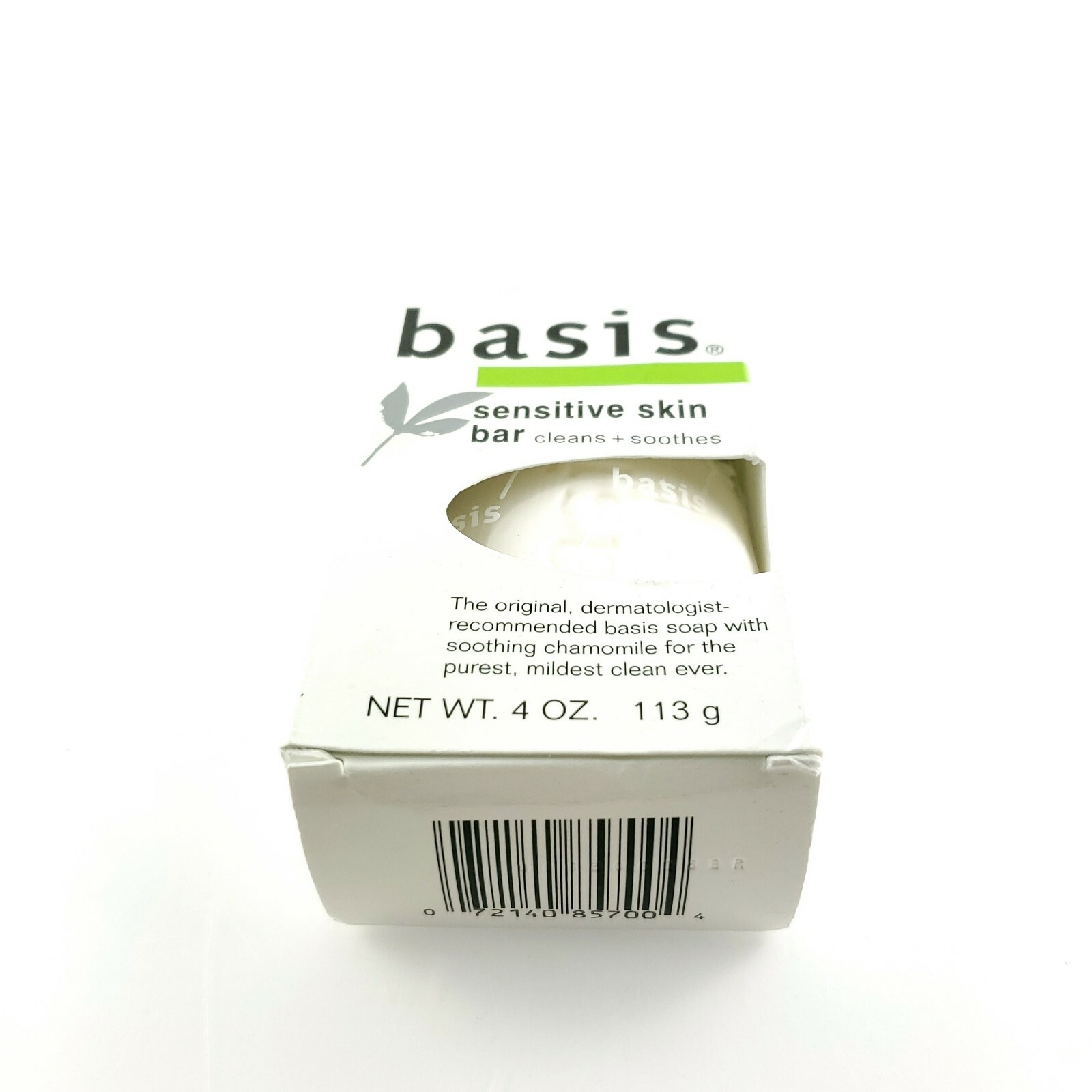 Basis German Sensitive Skin Bar Soothes Dermatologist Recommend It USA Seller
