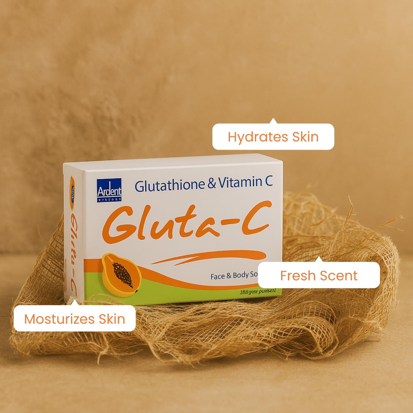 Gluta-C Face & Body Soap Hydration Nourishing Soft Smooth Revitalizing – 135g