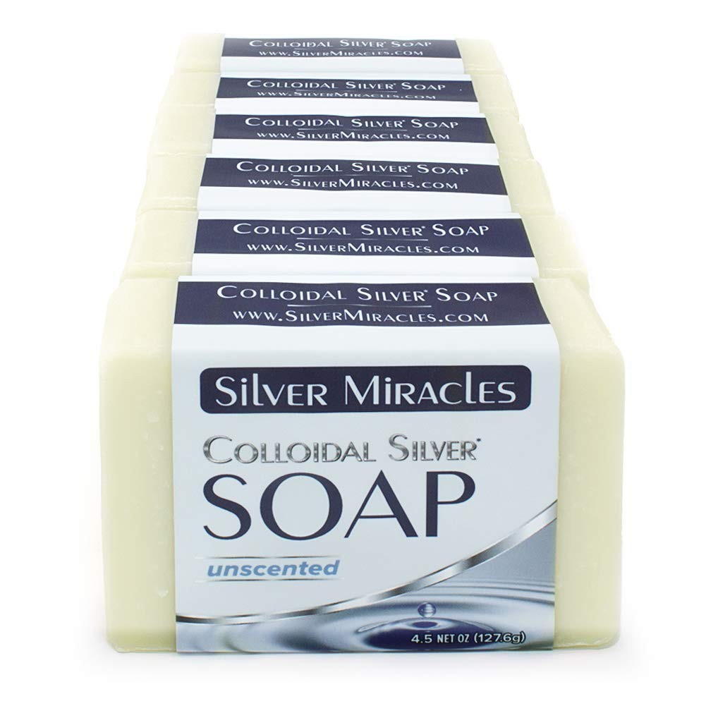 Colloidal Silver Bath Soap – Natural Ingredients