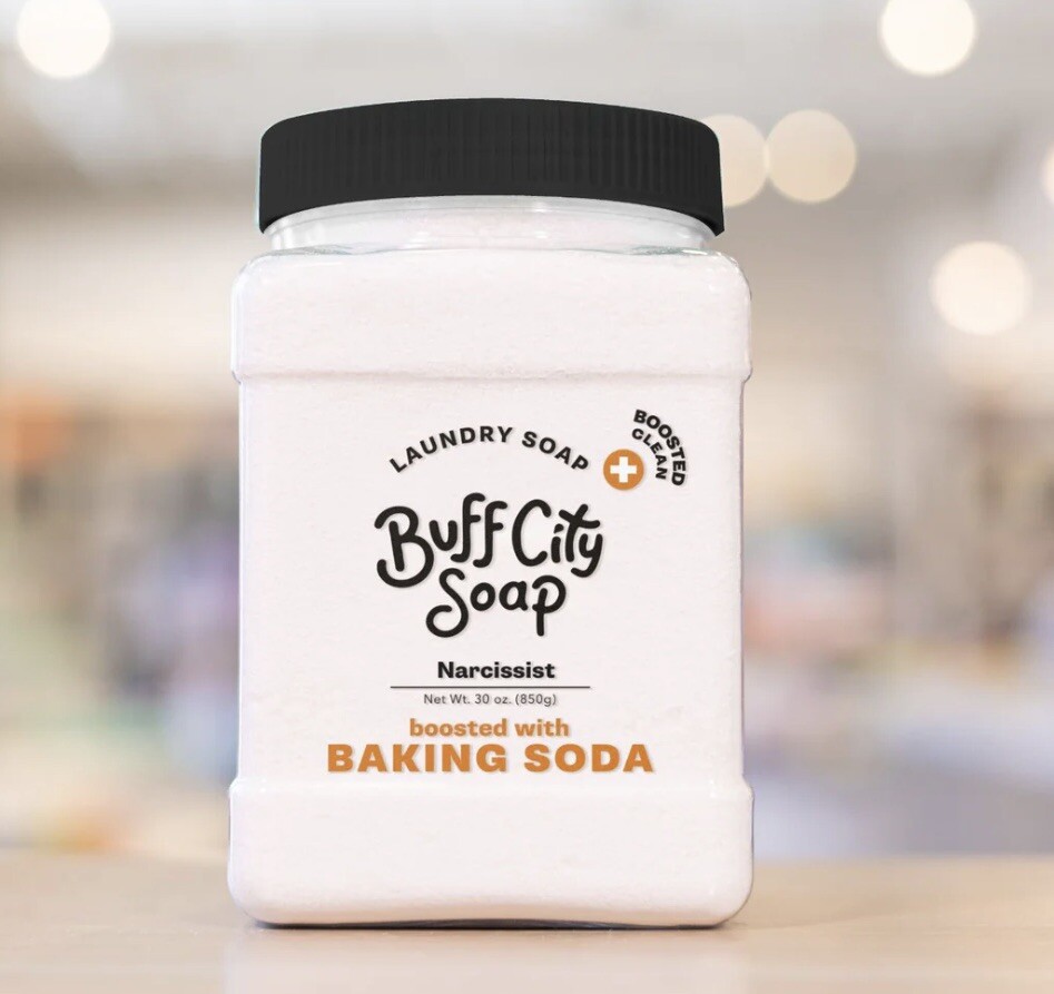 Buff City Soaps. Laundry Detergent. Love Spell & Patchouli