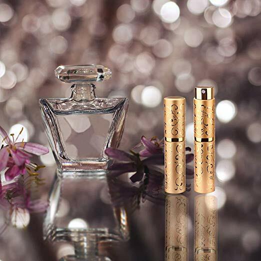 10ml Refillable Perfume Atomizer Mini Travel Spray Bottle Purse Funnel