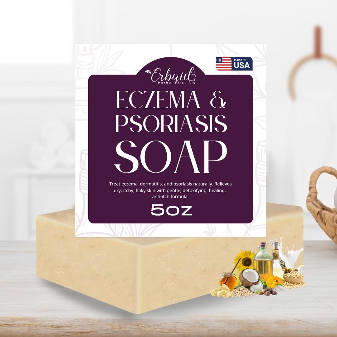 Moisturizing Eczema Relief Soap Bar – Gentle Solution for Kids & Adults