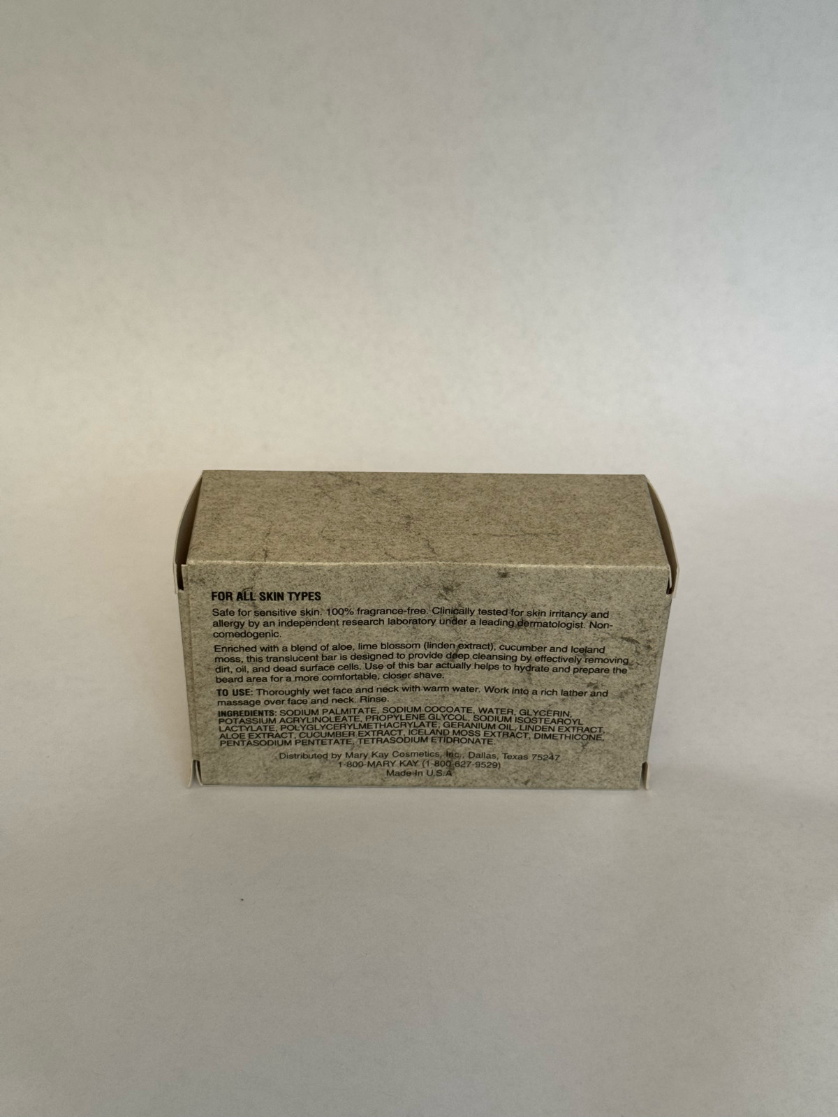Mary Kay Vintage/Discontinued Skin Management for Men Bath Bar 5.5oz