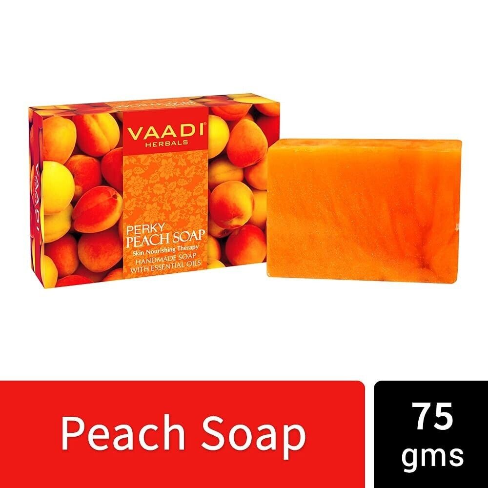 Vaadi Herbals Exotic Flavors Luxurious Handmade Herbals Soaps, 75g (Pack of 6)