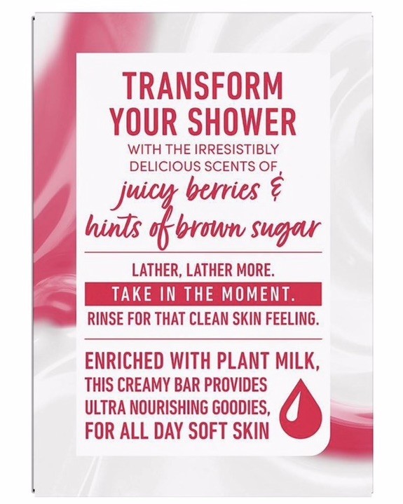 8 PACK Dove Plant Milk Cleansing Bar 5 oz, Oat Milk & Berry Brulee, Moisturizing