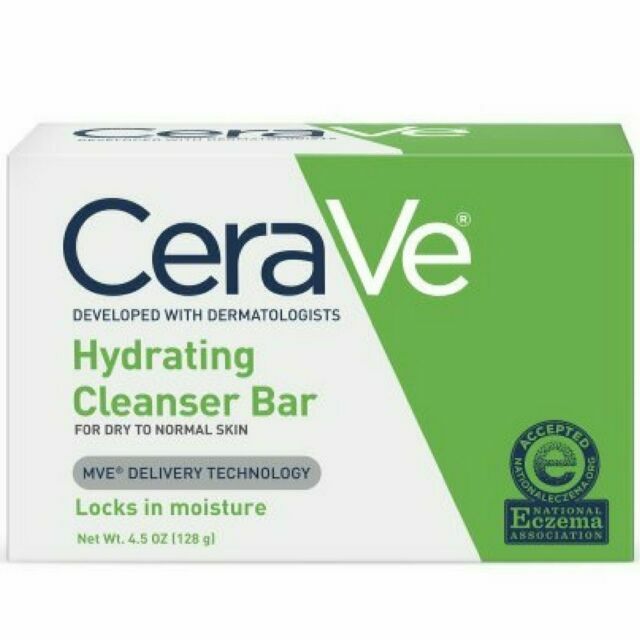 CeraVe Hydrating Cleanser Bar for Normal to Dry Skin 4.5 oz New In Box